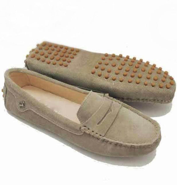 Ladies Loafer - Taupe