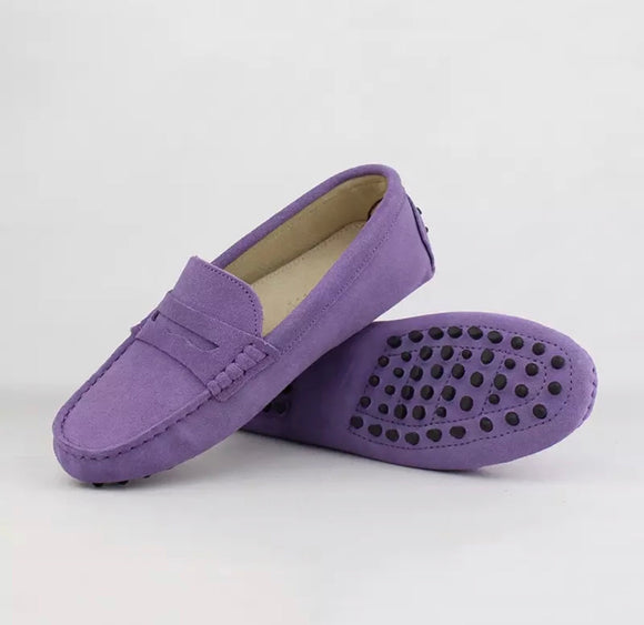 Ladies Loafers - Lilac